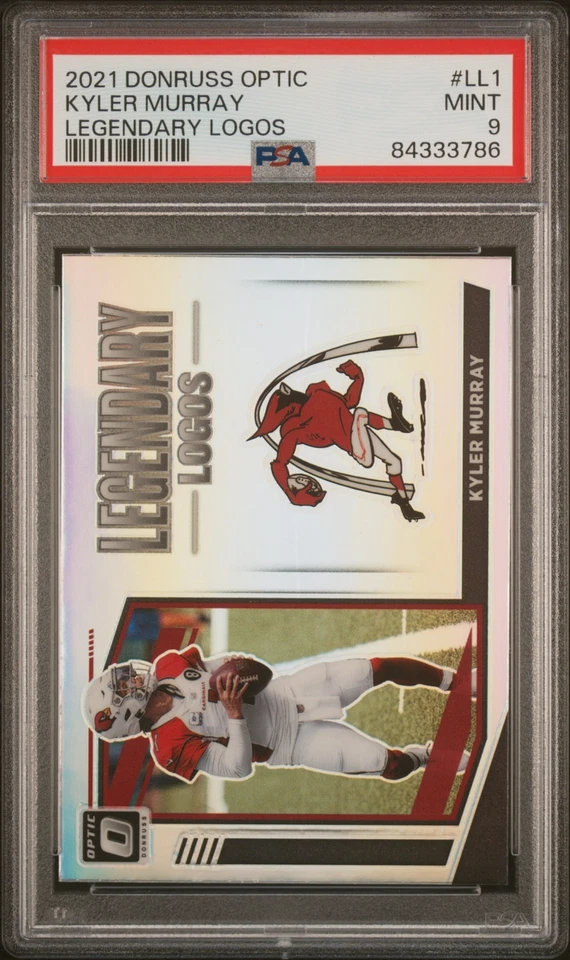 2021 Panini Donruss Optic Legendary Logos Ll1 Kyler Murray - PSA 9 - Image 1 of 2
