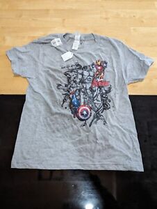 Avengers gray t-shirt sz s