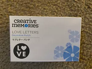 Creative Memories LOVE LETTERS DECORATIVE PUNCH-NIB-RARE! LIMITED EDITION - Picture 1 of 1