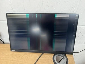 ThinkVision P24h-10 23.8" IPS LCD Monitor - Black Damaged (see Description) - Picture 1 of 3