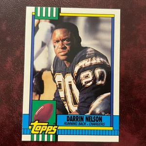 1990 Topps TIFFANY Set DARRIN NELSON #385 CHARGERS ** MINT ** HIGH GRADE - Picture 1 of 2