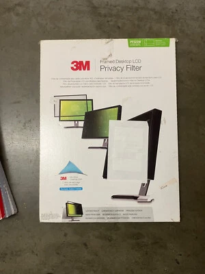 3M PF322W Framed Desktop LCD Privacy Filter for 21-22" Widescreen LCD Monitors - Image 1 of 3
