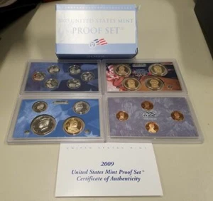 2009 Clad US Proof 18 Coin Set with Original Packaging & COA COMPLETE - Picture 1 of 1