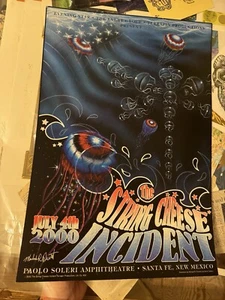 string cheese incident poster July 4 2000 By Michael Everett Paolo Soltero Amp - Picture 1 of 3