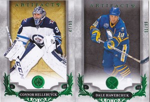 18-19 Artifacts Dale Hawerchuk /99 EMERALD Sabres 2018