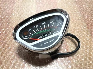 Honda S90 CL90 CS90 CL50 CL70 Speedometer Meter 100 Km/h SS50 CD50 CD65 CD70. - Picture 1 of 13