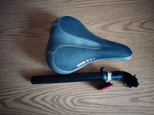 SERFAS DUAL DENSITY GEL SEAT AND KALIN POST - Picture 1 of 5