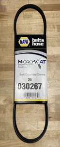Napa 25 030267 Serpentine Belt - .13/32" X 27 3/8" O.C.   (11 MM X 696MM O.C.) - Bild 1 von 5