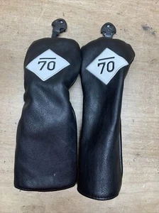 Set Of 2 Sub 70 Fairway Wood Headcovers W/ Adjustable Tags - Misc 5 - Picture 1 of 2