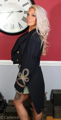 US Pre WW2 Army Lt Colonel Evening Dress Uniform Jacket LM Weaver Nice! J541 - Image 1 of 4