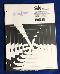 Original RCA / SK Series Replacement Guide / 1974 -- BB2 - Picture 1 of 1