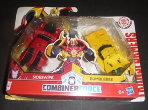 Hasbro Transformers Combiner Force Sideswipe & Bumblebee Action Figure - Imagen 1 de 2