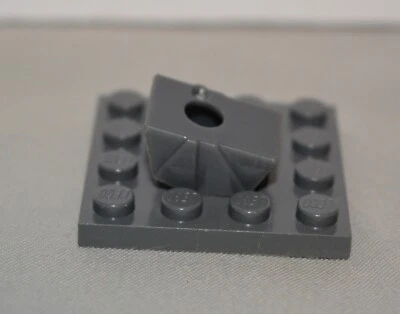 Lego Parts Dark B. Gray Minifigure Armor Pauldron Plastic Star Wars ~ No 61190b - Image 1 of 4