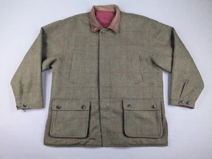 Orvis Reversible Wool Field Jacket Adult Extra Large Sporting Hunting Chore - Picture 1 of 23