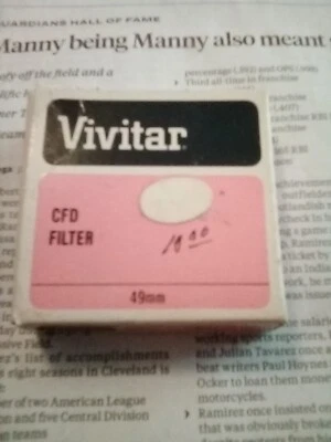 Vivitar 49mm CFD Filter Daylight To Fluorescent. - Image 1 of 3