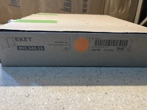 Raro gabinete Ikea EKET en naranja 13 3/4 x 9 7/8" 803.345.56 / 14729 sin herrajes - Imagen 1 de 2