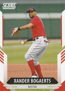2021 Panini Chronicles Score Xander Bogaerts #14 Red Sox - Picture 1 of 2