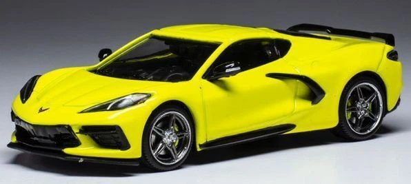 Chevrolet Corvette C8 2020 amarillo escala 1:43 IXO Foto 1 de 1