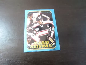 2001-02 Topps Chrome Mario Returns #  MR5 Mario Lemieux Card Pittsburgh Penguins - Picture 1 of 2