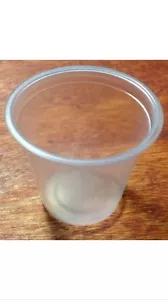 Dart Plastic Portion Cups 1oz - 125ct Shot Glasses Souffle w/ Lid Option, Clear - Picture 1 of 1