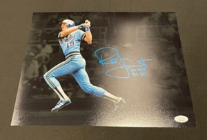Robin Yount Signed Auto Milwaukee Brewers 11x14 Photo "AL MVP 82-89" JSA WIT COA - Picture 1 of 3