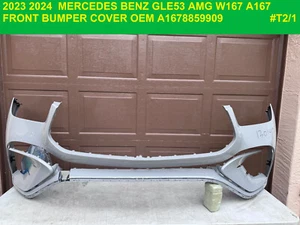 ✅ 2023 2024 Mercedes Benz GLE GLE450 Gle53 AMG W167 Front Bumper OEM A1678859909 - Picture 1 of 18