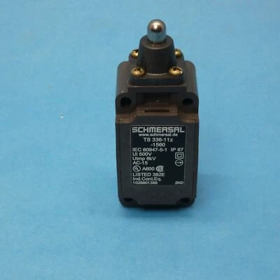 Schmersal TS336-11Z-1560 Limit Switch Top Plunger 1NO/1NC New