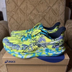 Size 11.5 - ASICS Noosa Tri 14 Tropical - Lime Zest Sky NWT - Picture 1 of 9