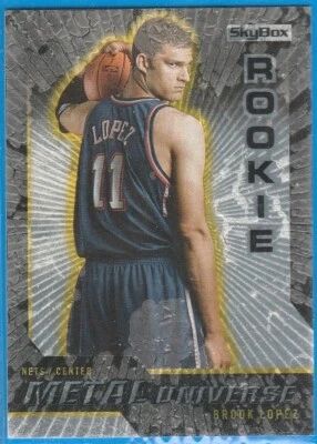 2008-09 SKYBOX METAL UNIVERSE BROOK LOPEZ RC - Image 1 of 2