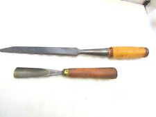 chisels by Buck Bros, 2 pieces