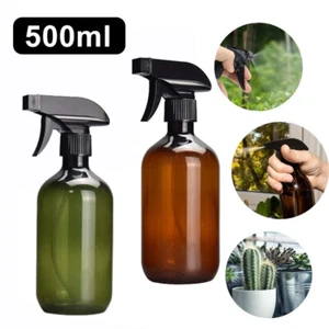 Botellas de spray de niebla de plástico recargables de 500 ml envase vacío de aceites esenciales de agua - Imagen 1 de 25
