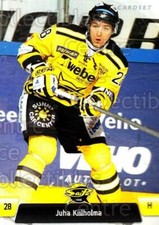 2011-12 Finnish Cardset #129 Juha Kiilholma