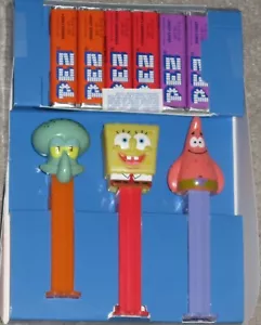 3 Dispensadores Pez - Bob Esponja, Patrick y Calamardo NUEVO con Caramelos ¡Envío Gratis! - Imagen 1 de 4