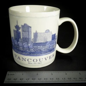 Starbucks Vancouver 2008 Coffee Mug Collectible ~18oz Sea to Sky City Scape NEW! - Picture 1 of 8