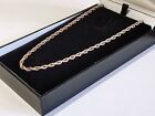 9Ct 375 Yellow Gold Prince Of Wales Necklace 29" Loose Rope Chain 3.5Mm 18.4G