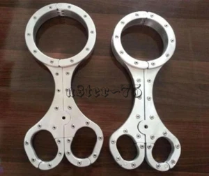 Aluminium Alloy Cangue Collar Wrist Cuffs Shackle Yoke Slaves For Male/Female - Picture 1 of 14