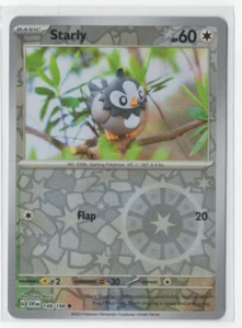 Pokemon Scarlet & Violet 148/198 Starly Reverse Holo - Picture 1 of 1