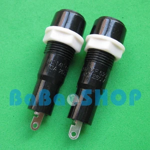 5pcs Ceramics Glass MF527 Fuse Holder Socket 5mm x 20mm - Picture 1 of 4