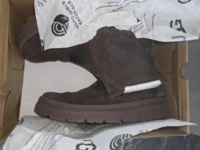 UGG Burleigh 42 Braun Wildleder Stiefel - Bild 1 von 4