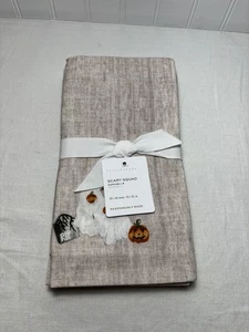 Pottery Barn Scary Squad Organic Cotton Napkins ~ Set of 4 - Picture 1 of 6