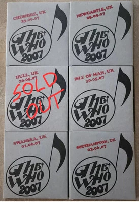 The WHO Official Release 5 X 2 CDs Sets LIVE IN UK ENGLAND 2007 MINT OutOf Print Foto 1 de 4