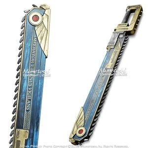 Munetoshi 38" Espuma Ultra Juego 40k Cadena Martillo Espada Espacio Réplica Marina - Imagen 1 de 7