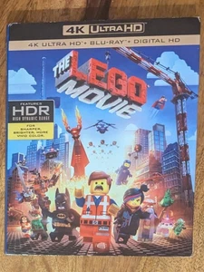 The Lego Movie (2014) 4K Blu-ray Set w/ Slipcover, NO Digital Code - Picture 1 of 3
