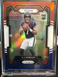 2023 Panini Prizm C.J. Stroud Rookie Red, White & Blue Prizm SP 339 - Picture 1 of 2