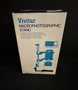 VIVITAR MACROPHOTOGRAPHIC STAND FOR VIVITAR BELLOWS SYSTEM 57-0385 - Picture 1 of 6