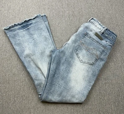 Ковбой туф фестиваль брюки джинсы женщин 30 x 30 легкий джинсовой ткани расклешенный брюки JFSTTR - Изображение 1 из 4