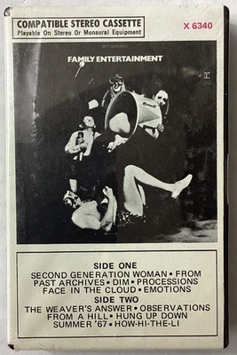 SEALED Family - Family Entertainment (Cassette, 1969, X 6340) UK Prog Psych Rock - Image 1 of 2