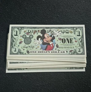 Lote de 25 dólares Disney 2000 $1 Mickey sin circular raro altamente coleccionable 🔥📈 - Imagen 1 de 1