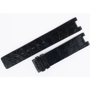 Jaeger LeCoultre shiny black crocodile strap ( 17x17) - Picture 1 of 9