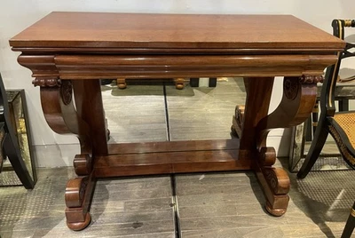 Mirrored French Empire Sideboard by Tobey Chicago - Image 1 of 4